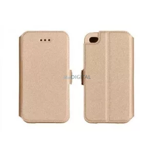 Huawei Y635 arany szilikon keretes könyvtok