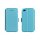 LG G4 Stylus H635 kék szilikon keretes könyvtok