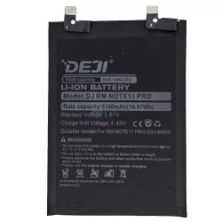   Xiaomi Redmi Note 11 Pro 4G akkumulátor, 5160mAh, BM5A, Deji