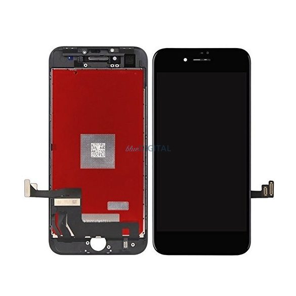 iPhone 8 8G Plus (5,5") fekete LCD + érintőpanel AA minőség (Grade A)
