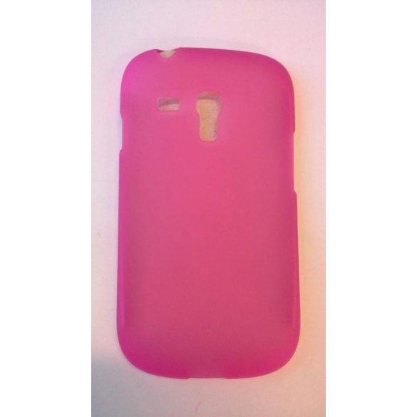 Samsung I8190 Galaxy S3 Mini pink Szilikon tok