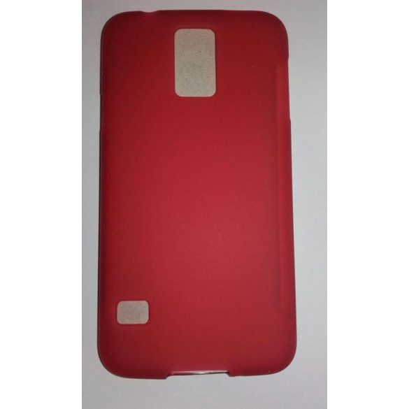 Samsung G900 Galaxy S5 piros Szilikon tok