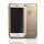 Samsung G930 Galaxy S7 arany alumínium bumper tükrös hátlaptok