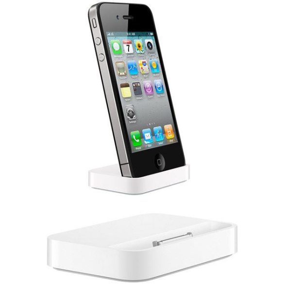 iPhone 4 4G 4S 4GS fehér dokkoló
