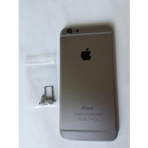 iPhone 6 6G (4,7") fekete (space gray) készülék hátlap/ház/keret