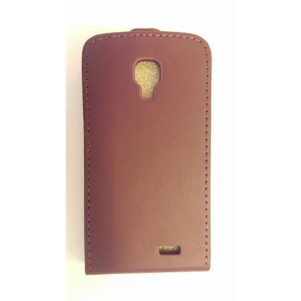 LG F70 D315 lila szilikon keretes vékony flip tok