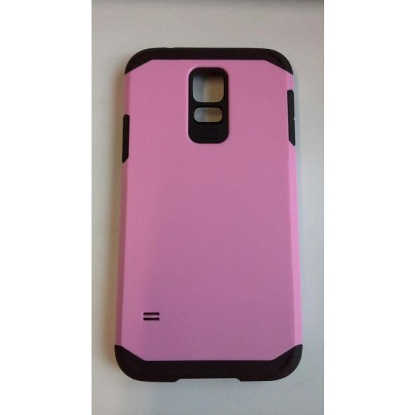 Samsung G900F Galaxy S5 Pink Armor Kemény Hátlap Tok