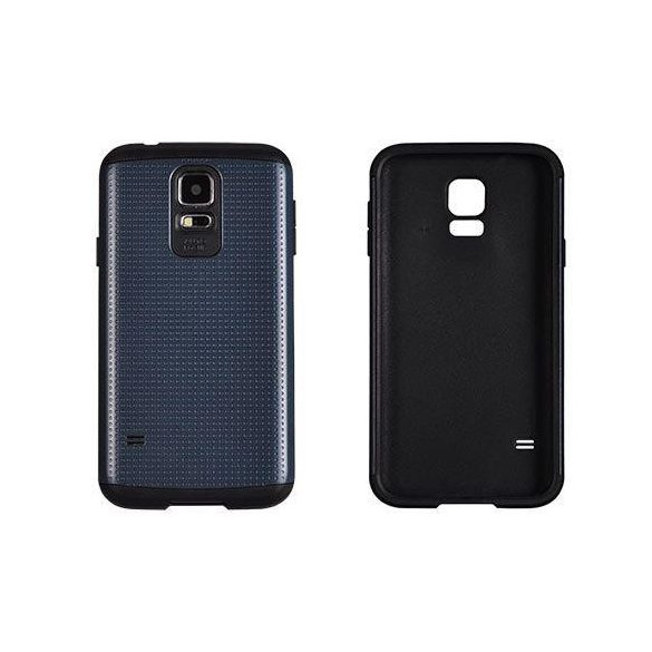 Samsung G900F Galaxy S5 Kék Armor Pöttyös Kemény Hátlap tok