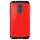 Samsung G900F Galaxy S5 Piros Armor Pöttyös Kemény Hátlap Tok