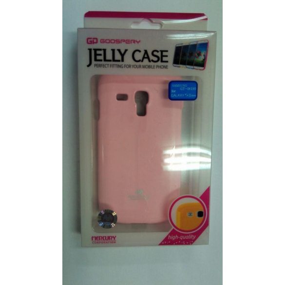 Samsung I8190 I8200 Galaxy S3 Mini Pink Mercury Jelly Szilikon Tok