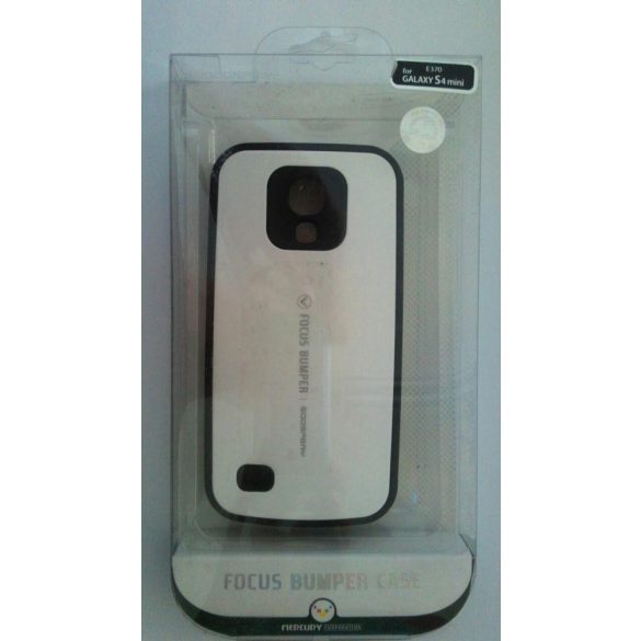 Mercury Focus bumper Samsung I9190 I9192 I9195 Galaxy S4 Mini fehér hátlap tok