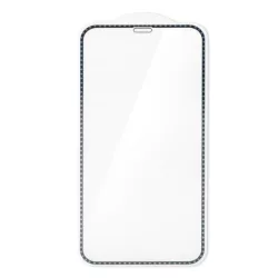   iPhone X / XS / 11 Pro (5.8") előlapi üvegfólia, 3D, fekete-kék, Diamond