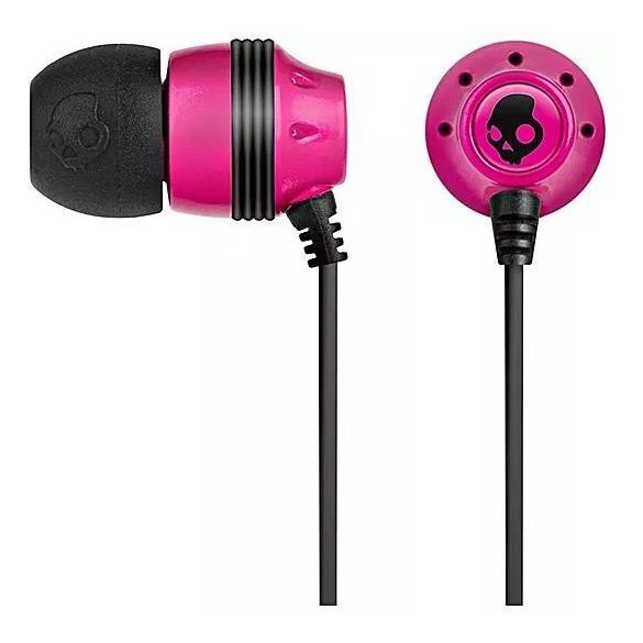 Skullcandy S2IKDY-133 pink sztereo headset fülhallgató 3.5mm jack csatlakozóval