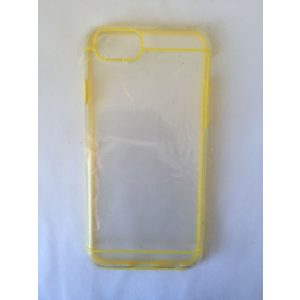 iPhone 6 6S (4,7") sárga TPU kemény hybrid hátlap tok