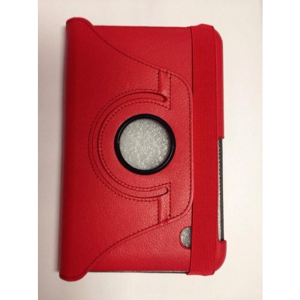 Samsung Galaxy Tab 2 7" P3100 P3110 piros 360 fokban forgatható könyvtok
