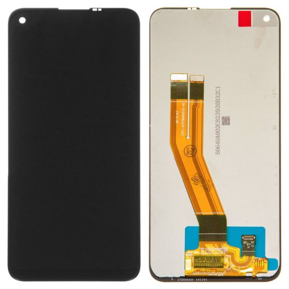 Samsung Galaxy A11 / M11 LCD + érintőpanel, fekete, SM-A115, SM-M115