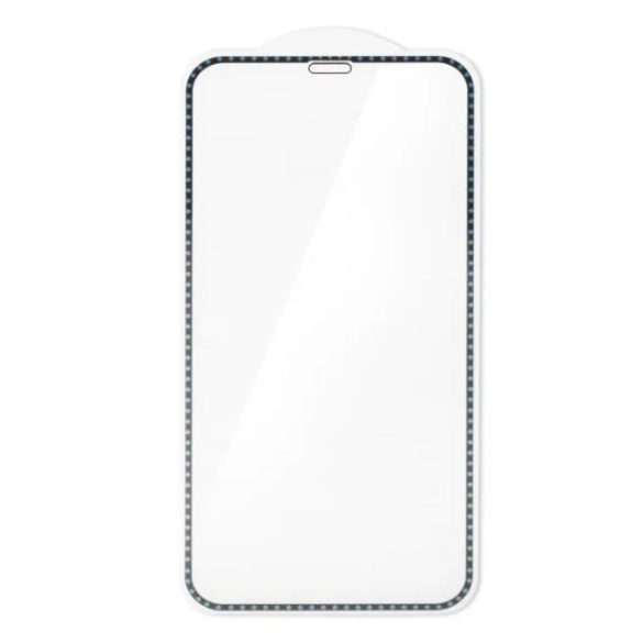 Diamond iPhone 11 Pro Max / XS Max (6,5") fekete-kék 3D előlapi üvegfólia