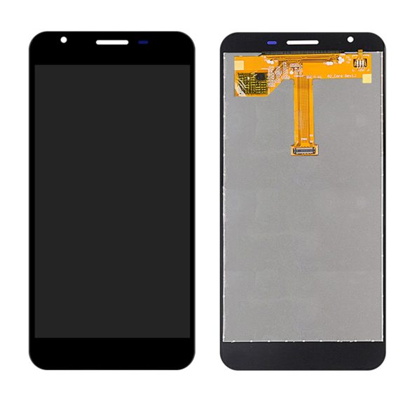 Samsung Galaxy A2 Core LCD+érintőpanel, fekete, SM-A260