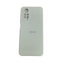   Xiaomi Redmi Note 11 4G / 11S 4G / Poco M4 Pro 4G szilikon tok, matt, velúr belső, mentazöld, Silicone Case