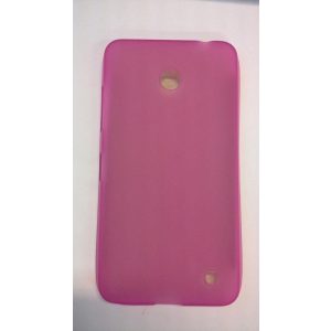 Nokia Lumia 630/635 pink Szilikon tok