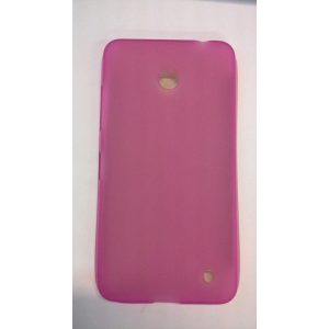 Nokia Lumia 630/635 pink Szilikon tok