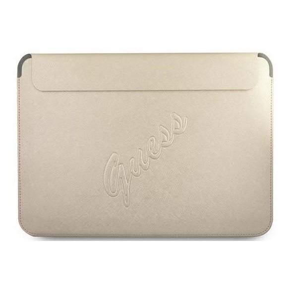 GUESS Saffiano (GUCS13PUSASLG) 13"-os arany (Light gold) laptop / macbook tok