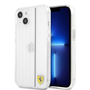 Ferrari "3D Lines" iPhone 13 (6,1") átlátszó hátlap tok