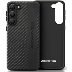   Samsung Galaxy S23 Plus szilikon tok, hátlap tok, carbon mintás, fekete, SM-S916, AMG, AMHCS23MBLSCA
