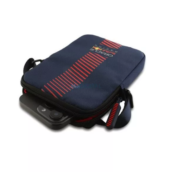 Red Bull Nylon powerbar válltáska, kék-piros, RBPBPGSV