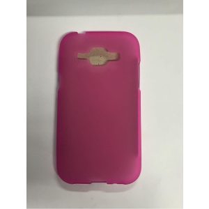 Samsung J100 Galaxy J1 pink Szilikon tok