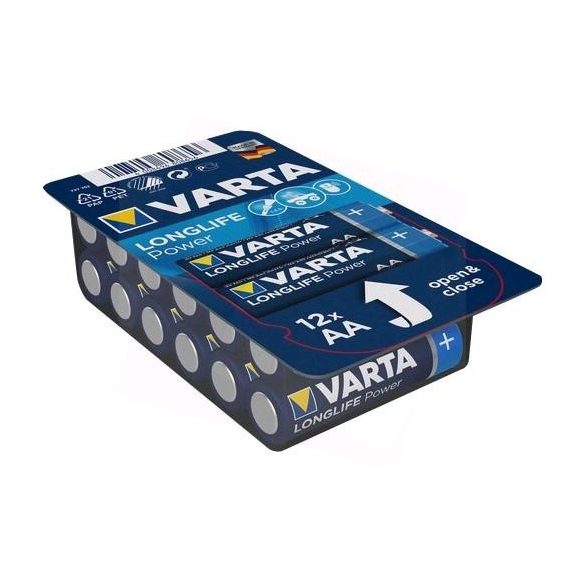 Varta Longlife LR6 AA alkáli elem (12db)