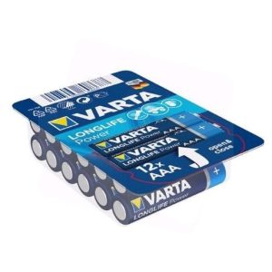 Varta Longlife LR03 AAA alkáli elem (12db)