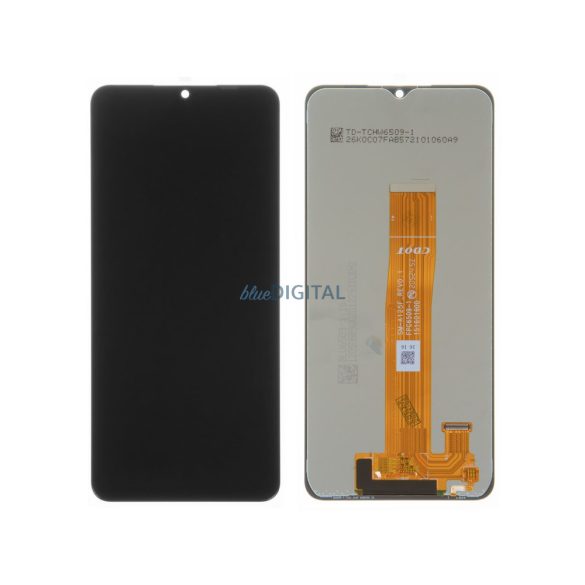 Samsung Galaxy A12 LCD+érintőpanel, fekete, SM-A125F (CDOT)