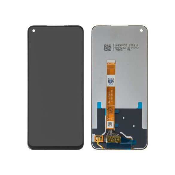 Realme 6 / 6S / 7 fekete LCD+érintőpanel