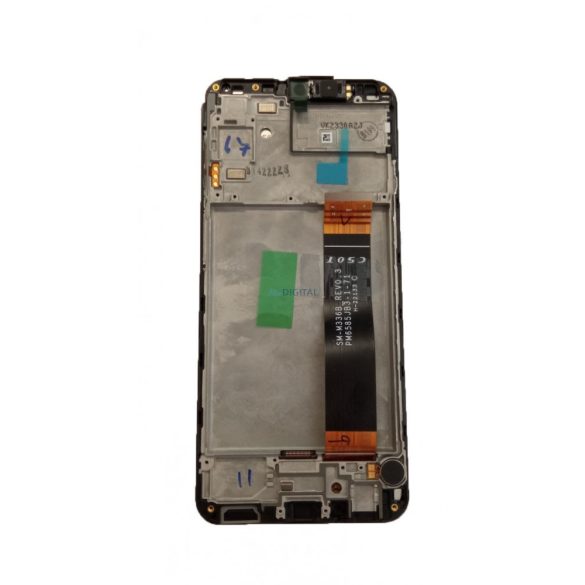 Samsung Galaxy A23 5G LCD+érintőpanel kerettel, fekete, SM-A236