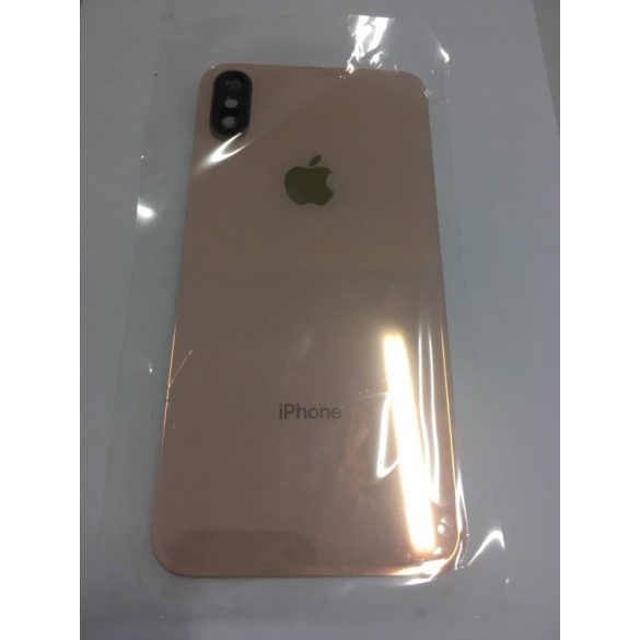 iPhone XS (5,8") arany készülék hátlap