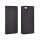 LG K7 telefon tok, könyvtok, oldalra nyíló tok, mágnesesen záródó, X210, fekete