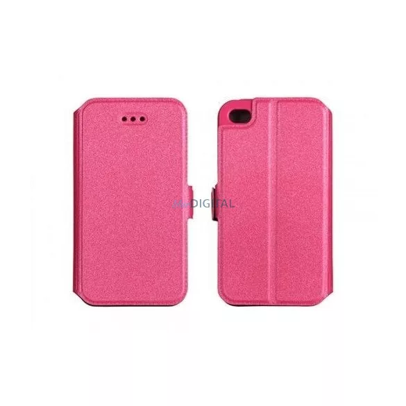Sony Xperia X Compact pink rózsaszín szilikon keretes könyvtok