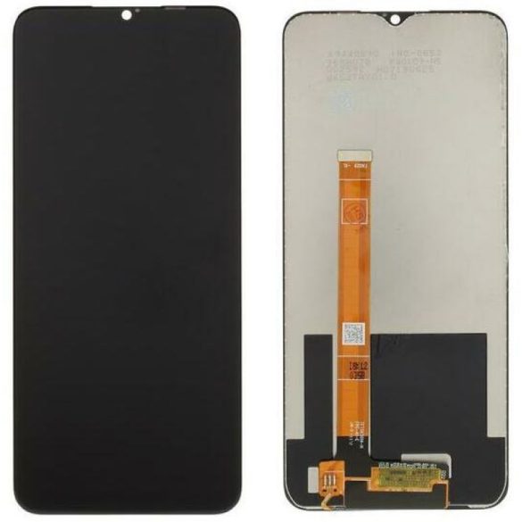 Realme 5 / 5i / 6i fekete LCD+érintőpanel