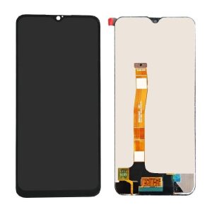 Realme 5 Pro fekete LCD+érintőpanel