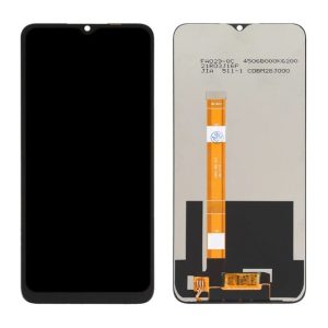 Oppo A16 / A16s / A54s fekete LCD+érintőpanel