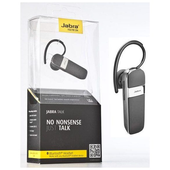 Jabra Talk Micro USB-s fekete bluetooth headset csomagolt