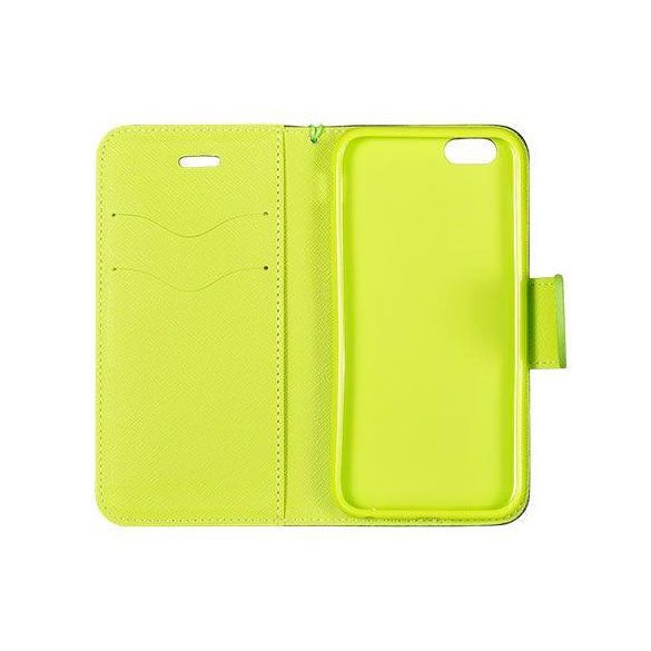 LG G5 telefon tok, könyvtok, oldalra nyíló tok, mágnesesen záródó, sötétkék-zöld, Fancy