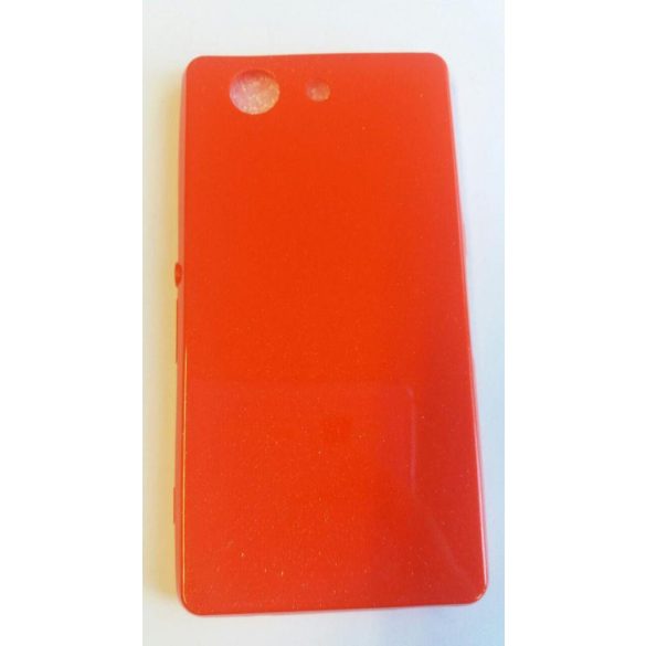 Candy Sony Xperia Z3 Compact piros 0,3mm szilikon tok