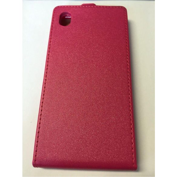 Sony Xperia M4 Aqua E2303 pink rózsaszín szilikon keretes vékony flip tok