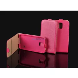   Huawei Y635 pink rózsaszín szilikon keretes vékony flip tok