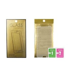 LG K3 K100 0,3mm előlapi üvegfólia (arany csomagolású)