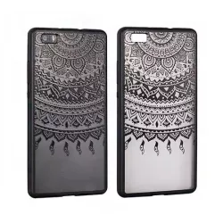   Lace Samsung J327 Galaxy J3 Prime 2017 USA fekete mandala mintás hátlaptok