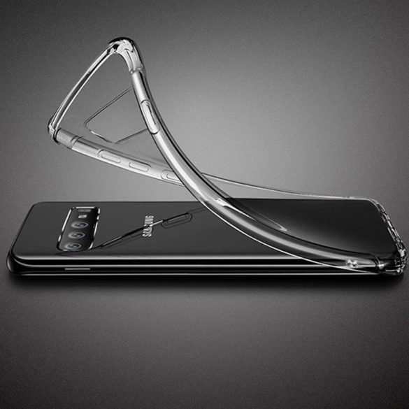Samsung Galaxy Note 10 szilikon tok, átlátszó, 0,5mm, SM-N975, Anti Shock