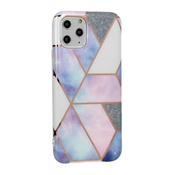 Samsung Galaxy A41 szilikon tok, hátlap tok, TPU tok, SM-A415, Cosmo Marble Design 3